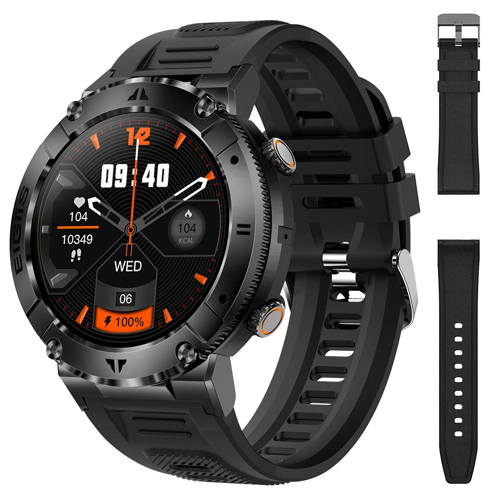 LaNikar Smartwatch With TFT Display Bluetooth Call Blood Pressure Monitor