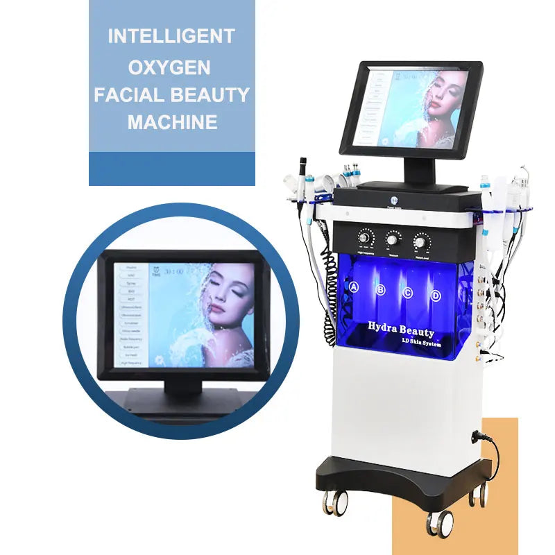 AmiliBeauty 14in1 Hydro Facial Machine Hydradermabrasion