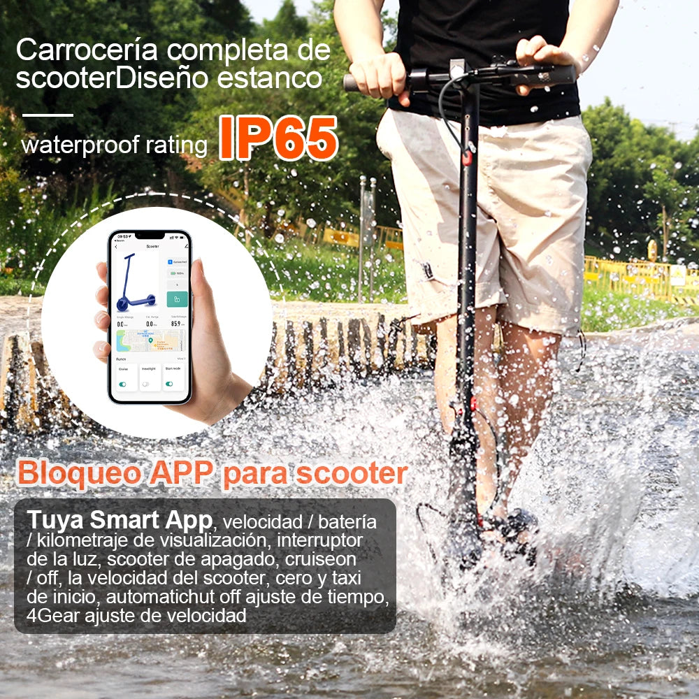 Ladped LP80 Electric Scooter 350W Foldable APP Control 19 MPH
