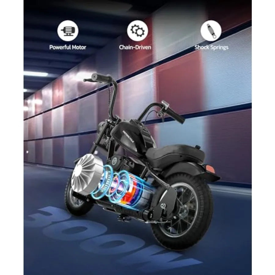 YAO HUI HUANG Electric Dirt Bike 15 MPH Lithium Battery