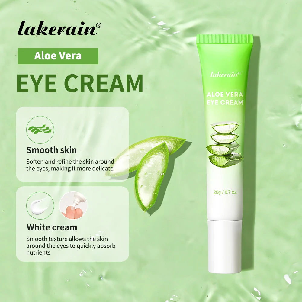 Lakerain Aloe Vera Skin Care Set Deep Hydration Cleanser Toner Serum Lip Balm