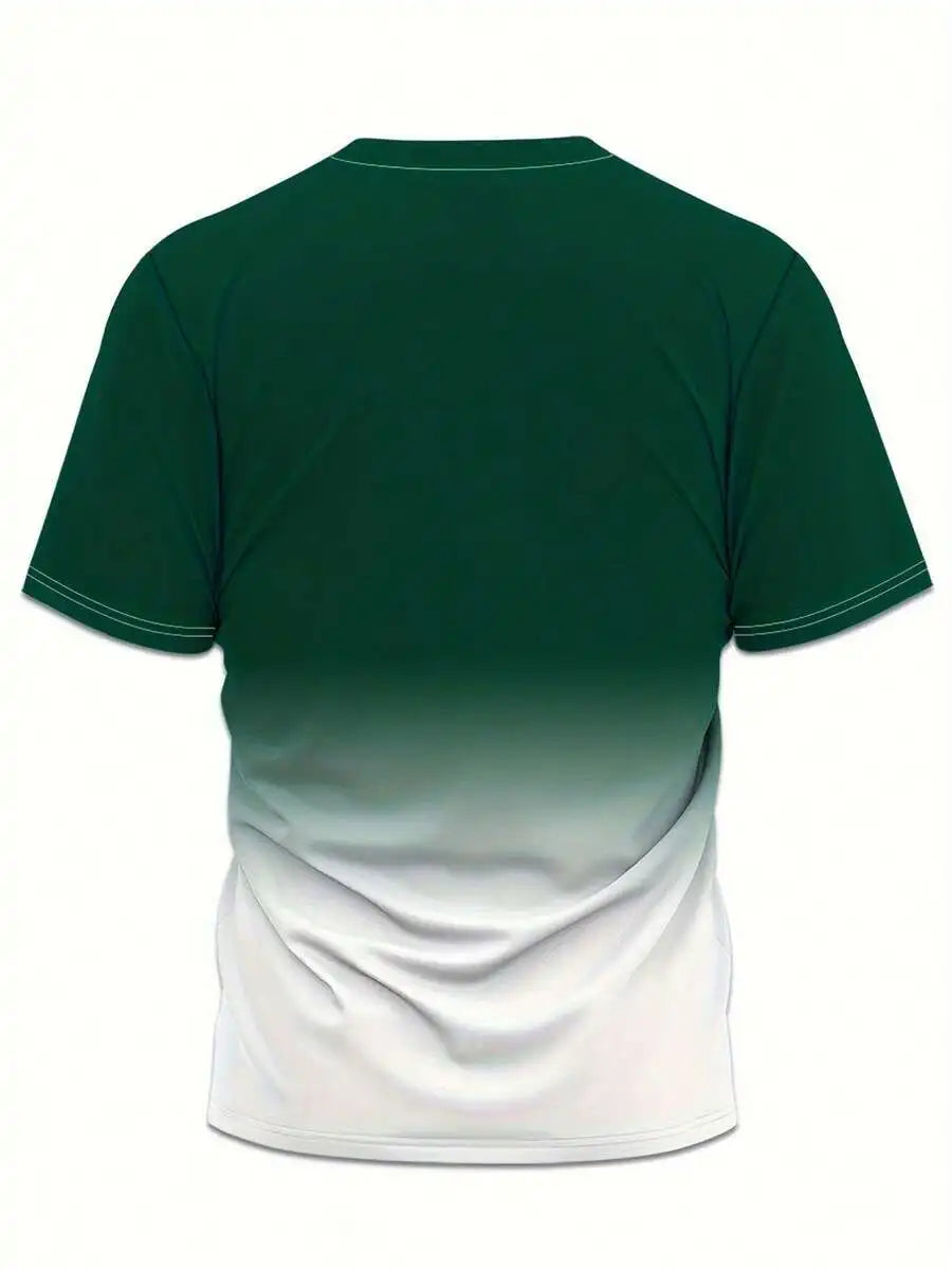 Mens Casual Summer Two Piece Set Outfit Shirt And Shorts