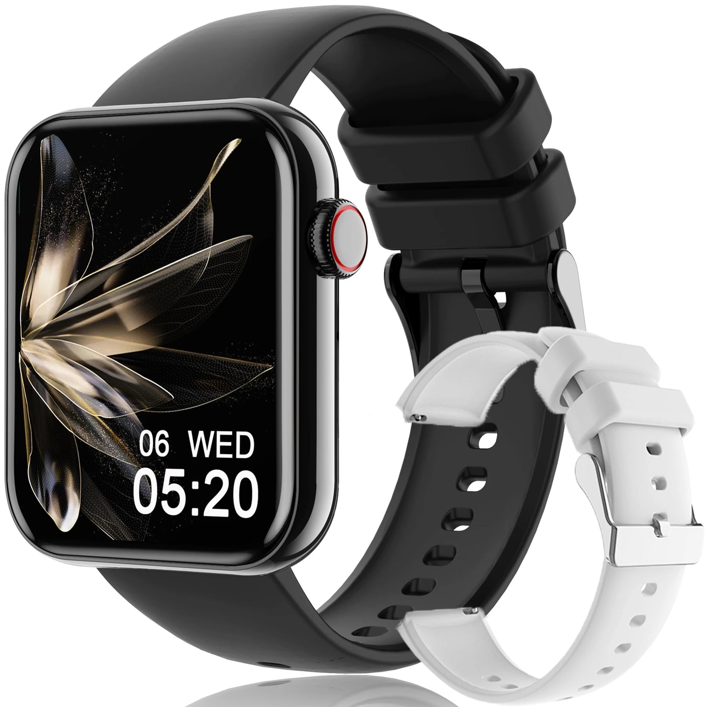 Smart Watch for iPhone Android with Calls Pedometer Fitness Tracker