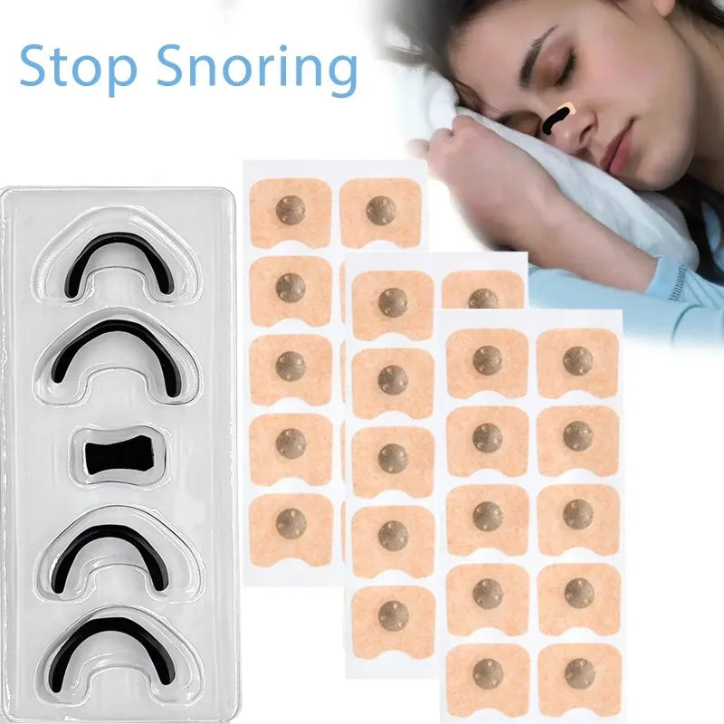 Nasal Breathing Dilators Magnetic Nasal Strips for Snoring Reduction