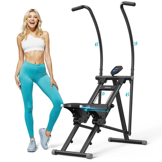 MERACH Stair Stepper Compact Folding Climber For Full Body Workout