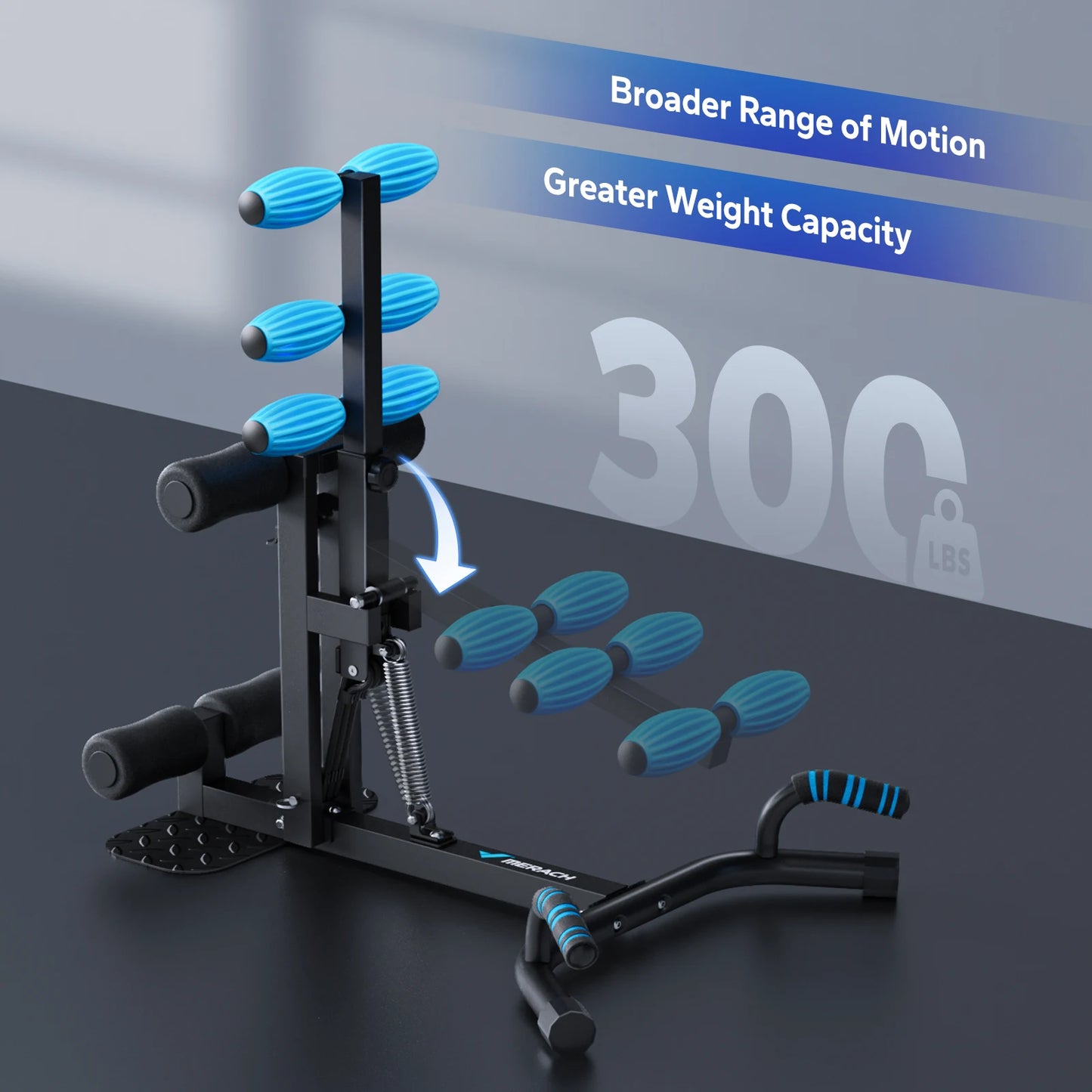 MERACH Deep Squat Machine Glutes Trainer For Leg Core Workout