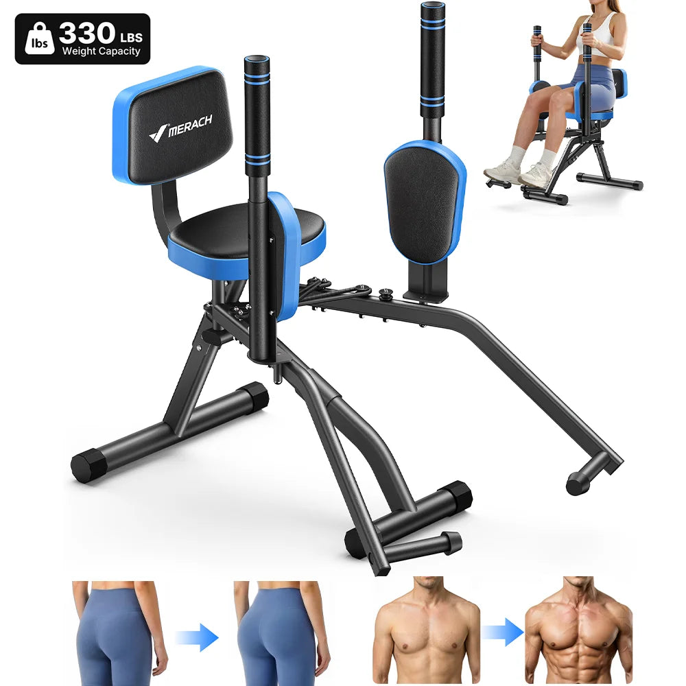 Merach Hip Abductor Leg Trainer With Bands
