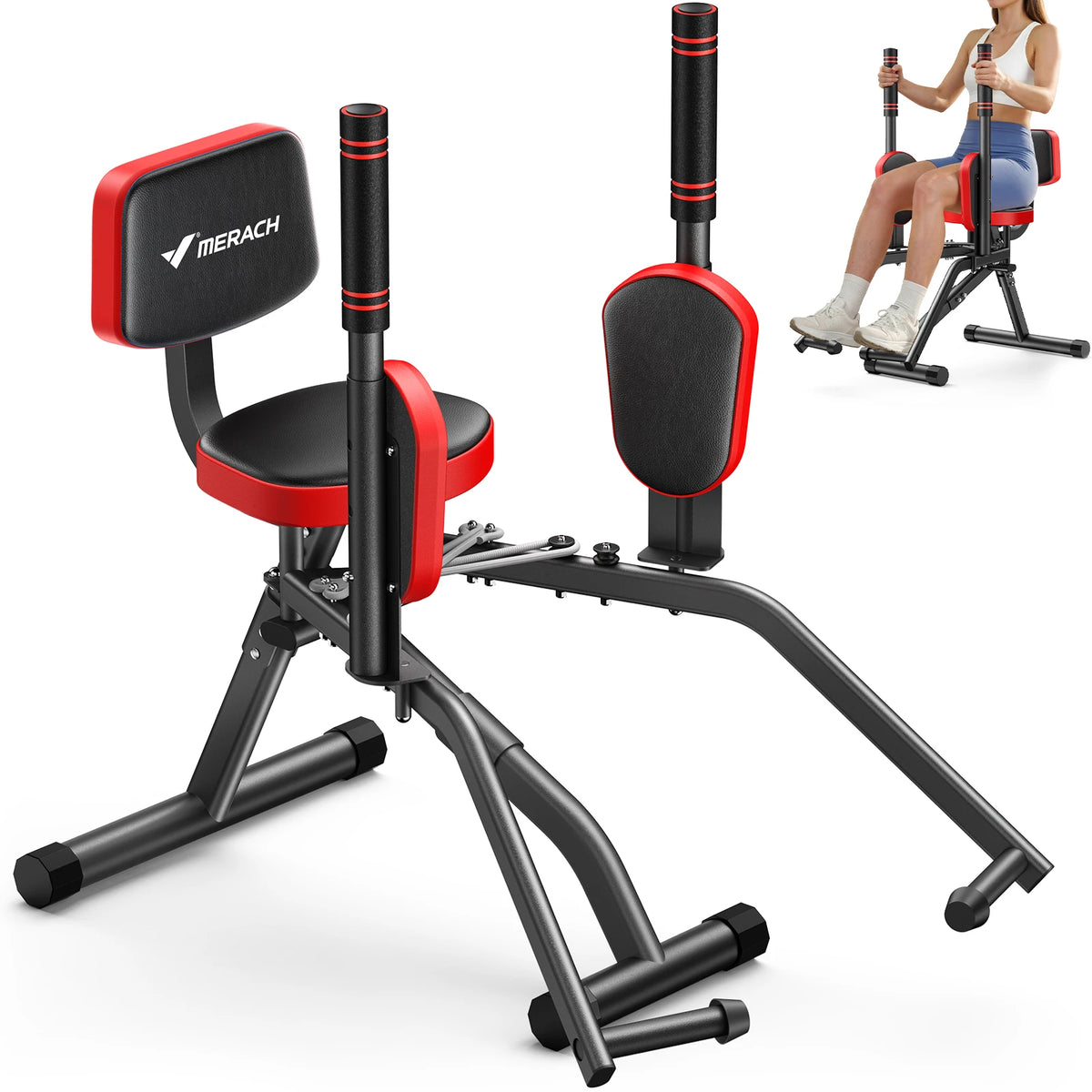 Merach Hip Abductor Leg Trainer With Bands