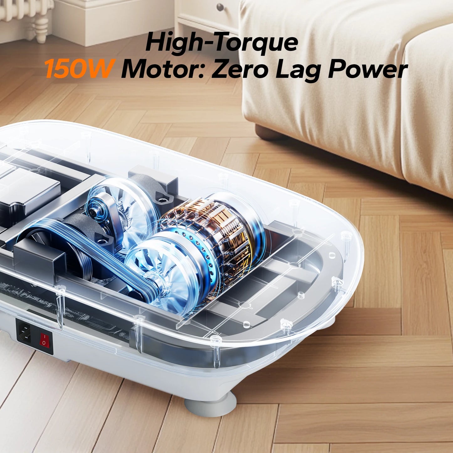 MERACH Whole Body Vibration Plate Exercise Machine For Fat Loss