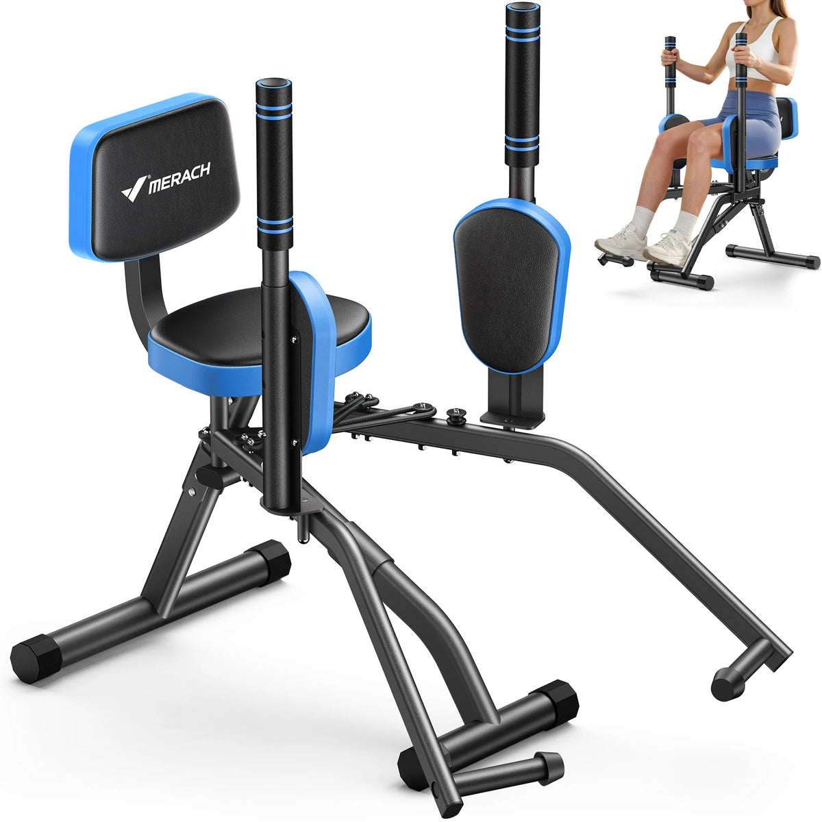 Merach Hip Abductor Leg Trainer With Bands