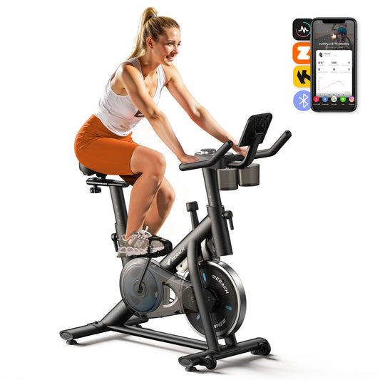MERACH S26B1 Exercise Bike Low Noise With Tablet Mount