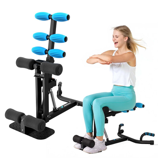 MERACH Deep Squat Machine Glutes Trainer For Leg Core Workout