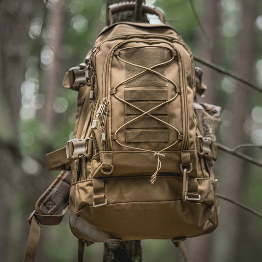 LQARMY Outdoor Tactical Backpack Unisex Hiking Travel Rucksack