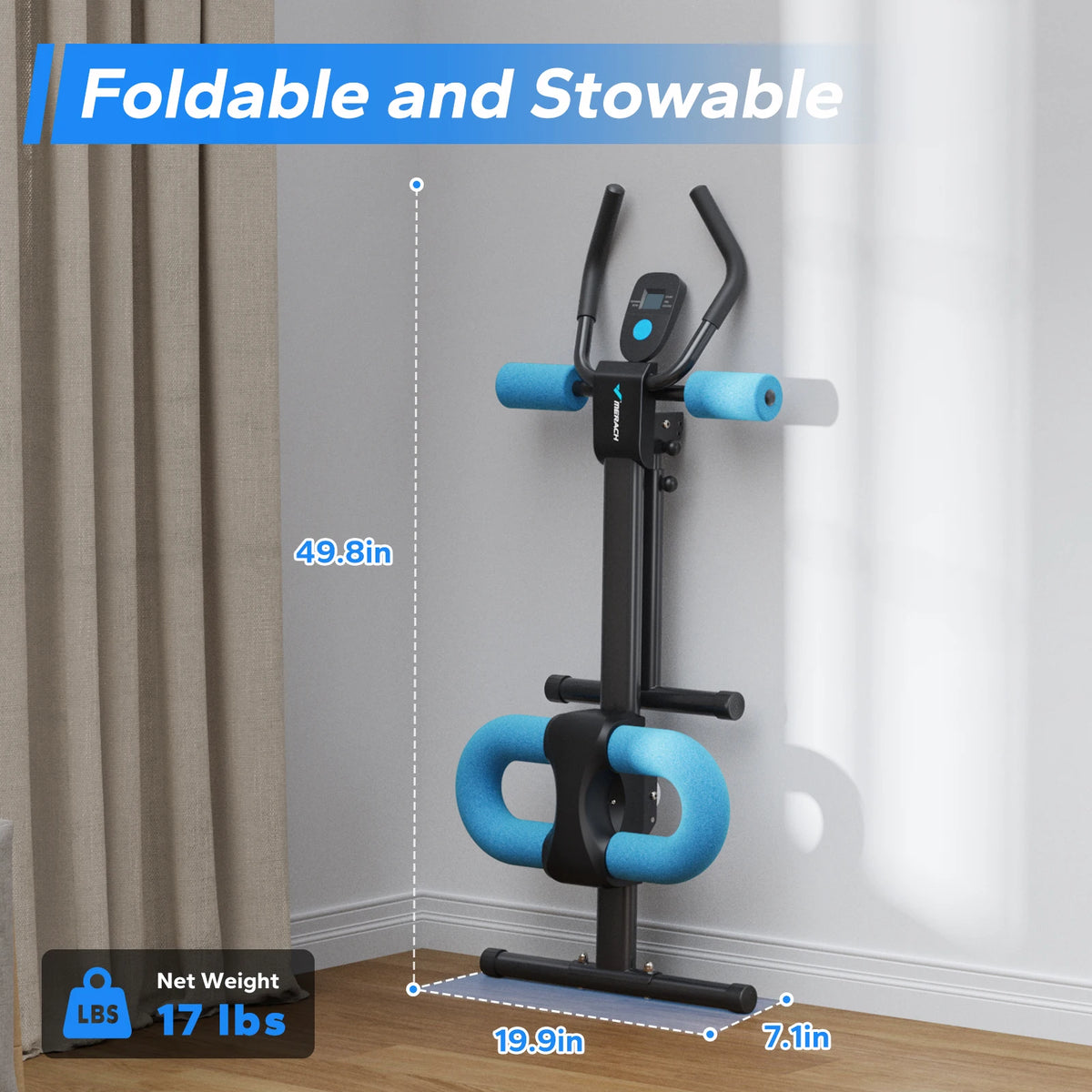 Merach Adjustable Abdominal Exercise Machine For Core Training