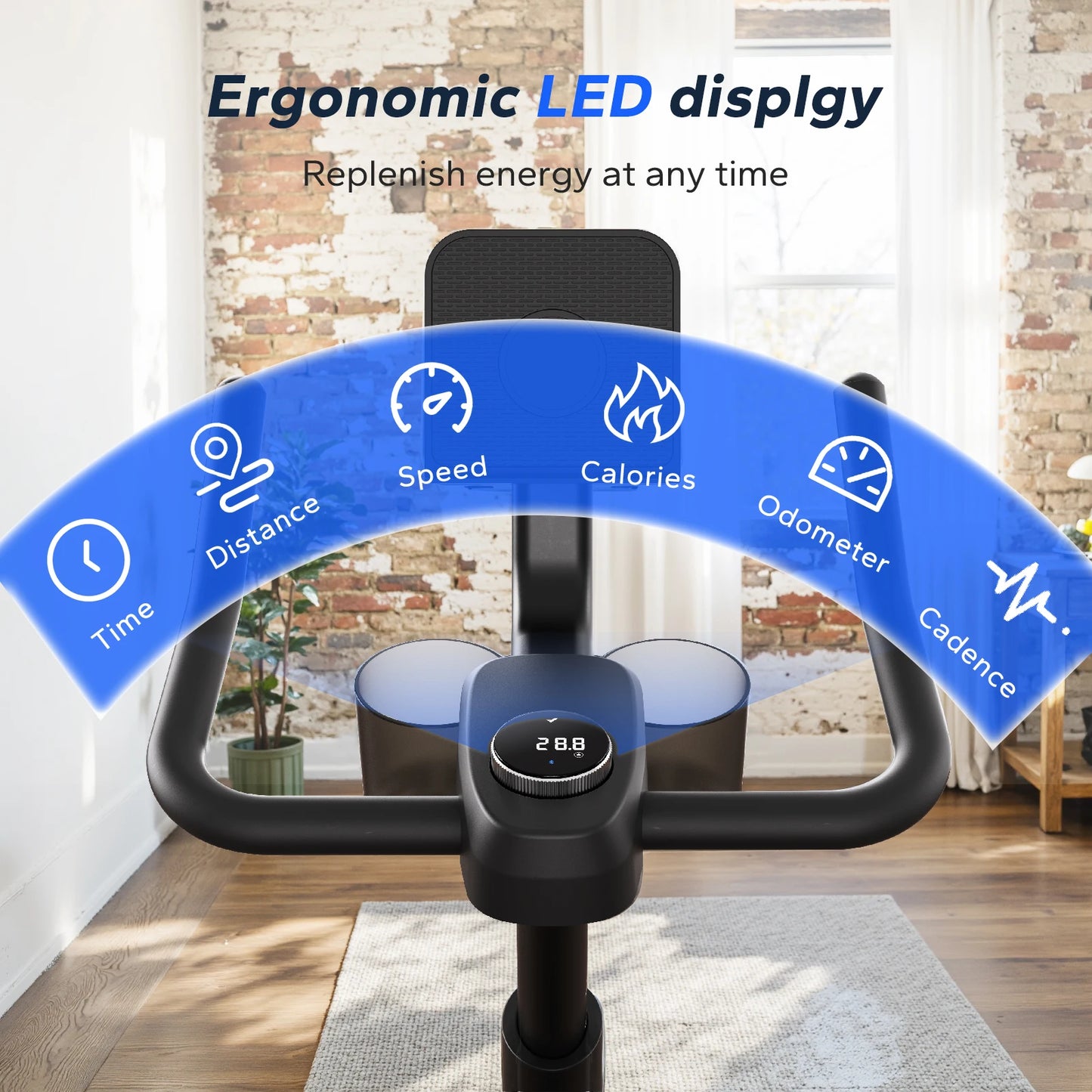 MERACH Magnetic Brake Exercise Bike With Exclusive App And Courses
