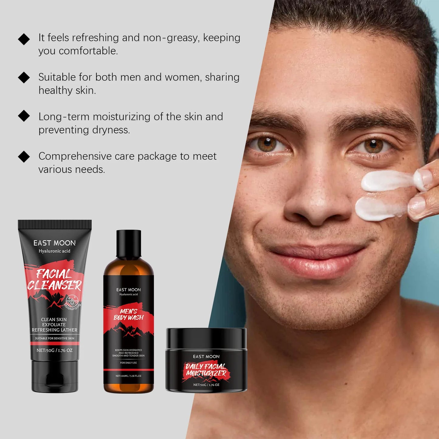 East Moon Pore Treatment Set Oil Control For Acne Blackheads And Fine Lines