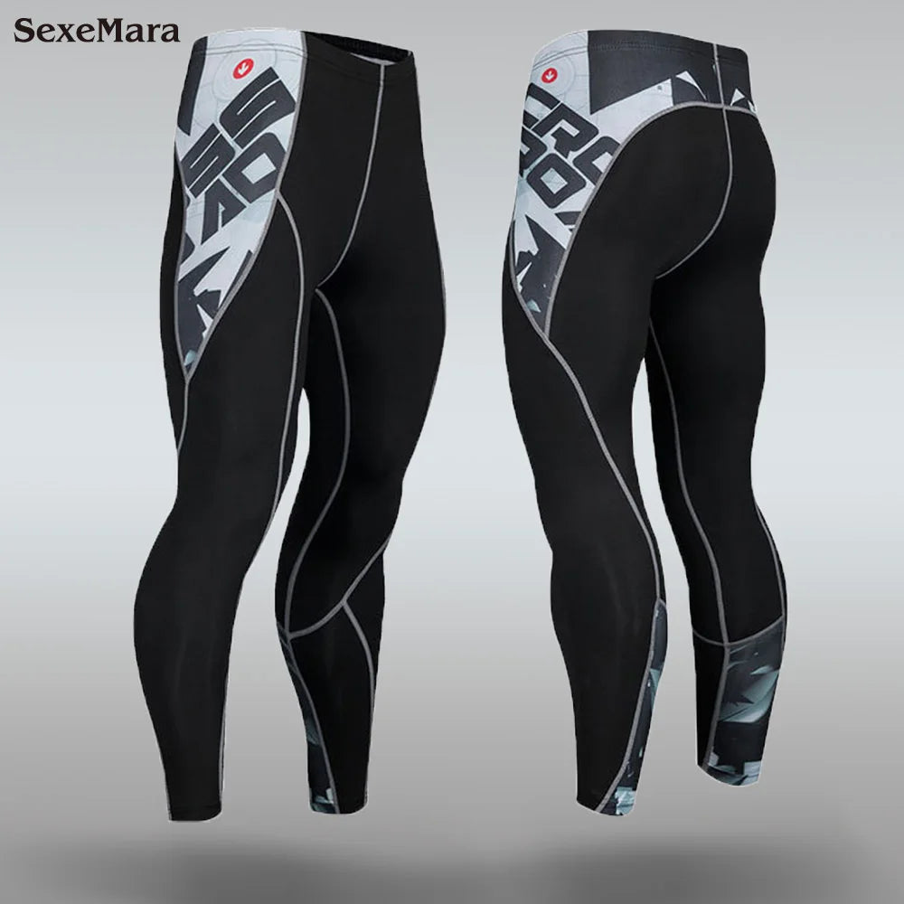 DaFeiBang Men's Thermal Underwear Set Compression Quick Dry