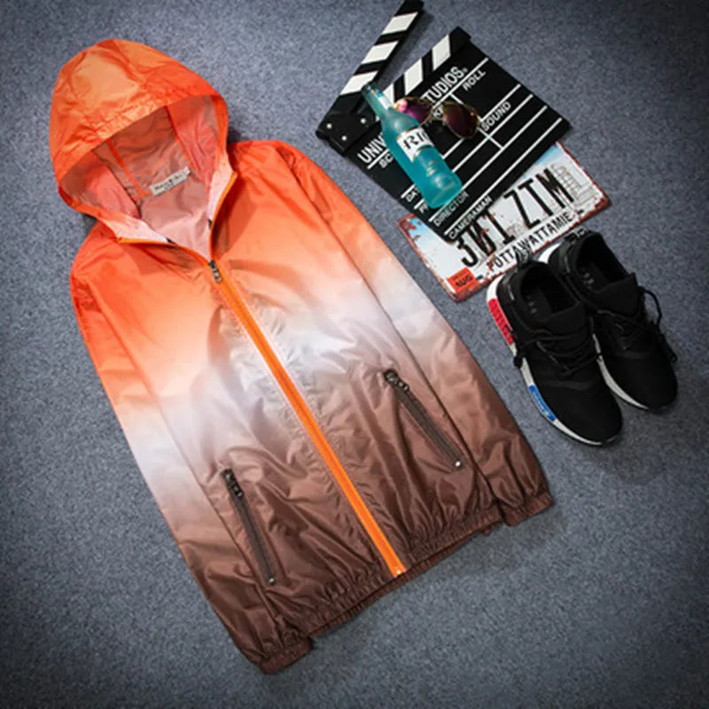 UV Protection Outdoor Windbreaker Jacket For Sun Safety