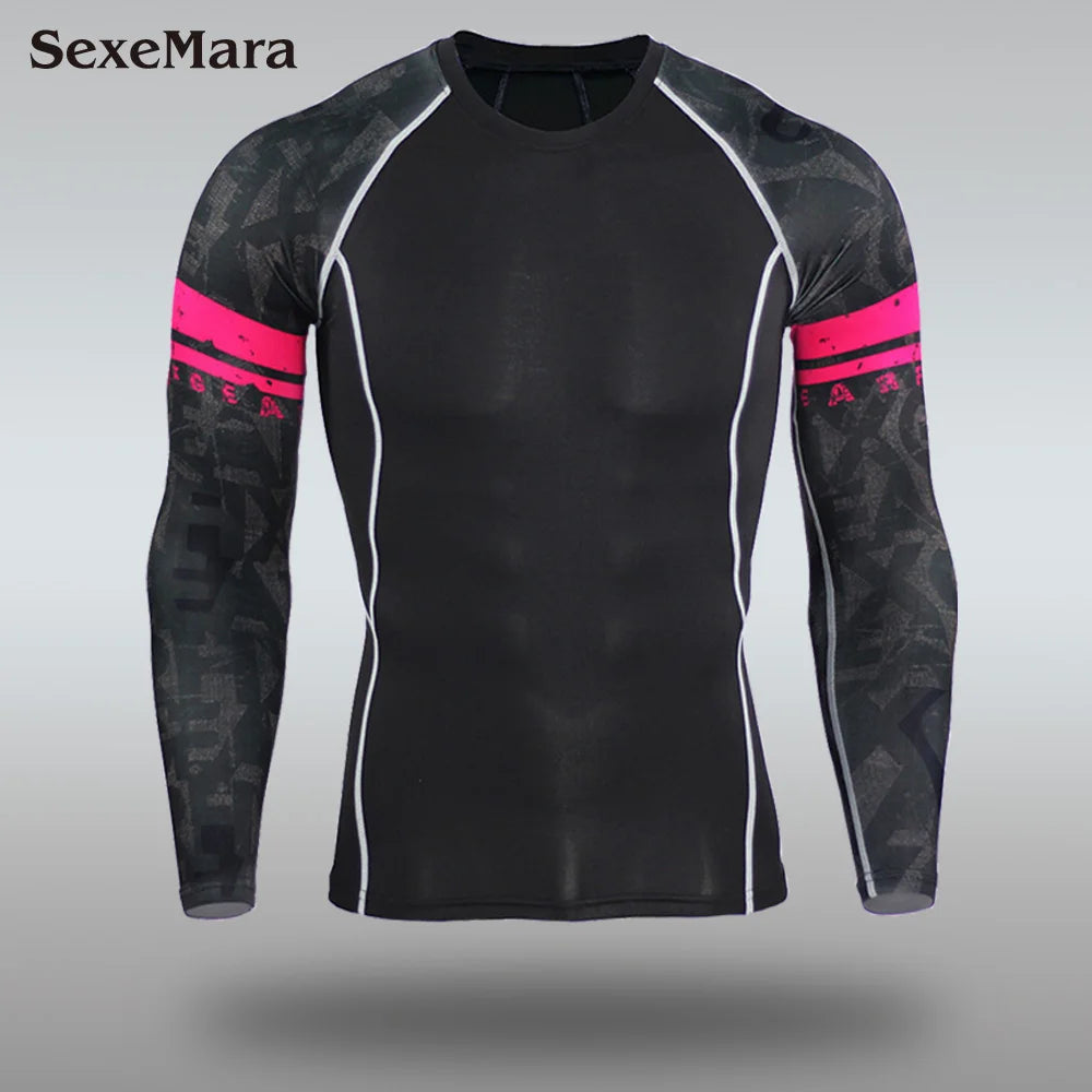 DaFeiBang Men's Thermal Underwear Set Compression Quick Dry
