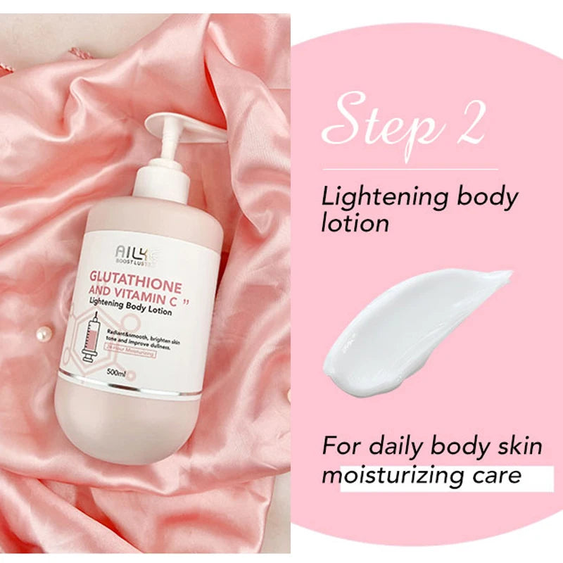 AILKE Vitamin C With Glutathione Brightening Body Lotion
