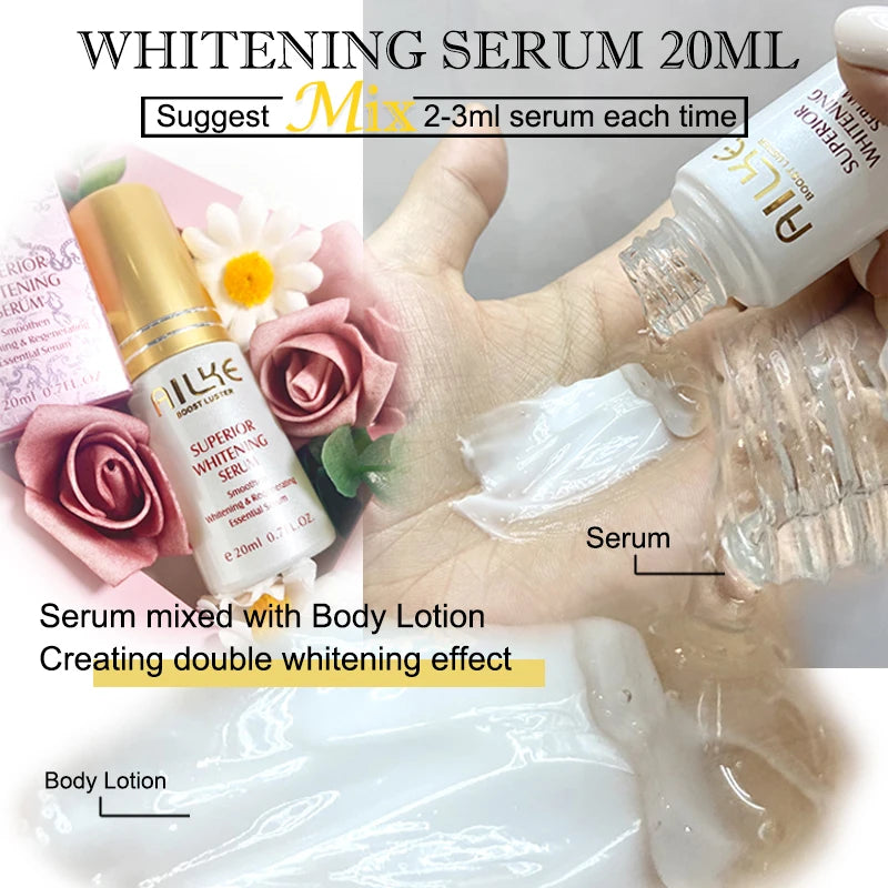 AILKE Whitening Skin Care Cream With Glutathione And Shea Butter