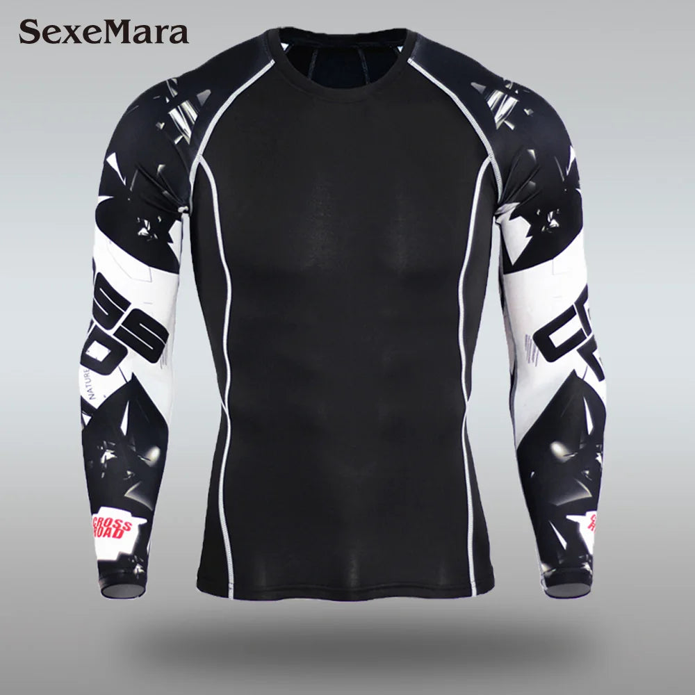 DaFeiBang Men's Thermal Underwear Set Compression Quick Dry
