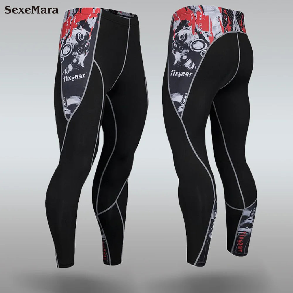 DaFeiBang Men's Thermal Underwear Set Compression Quick Dry