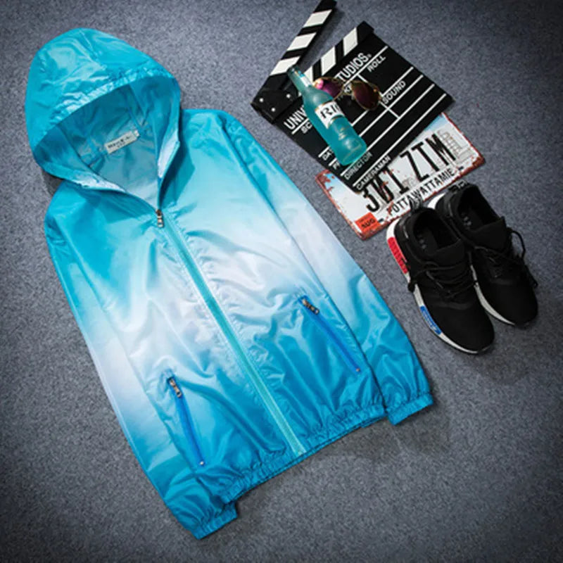 UV Protection Outdoor Windbreaker Jacket For Sun Safety