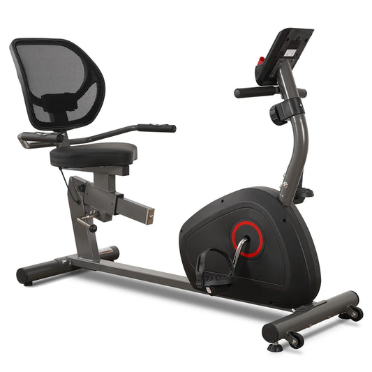 Sturdy Quiet Recumbent Exercise Bike With 8 Levels Home Use
