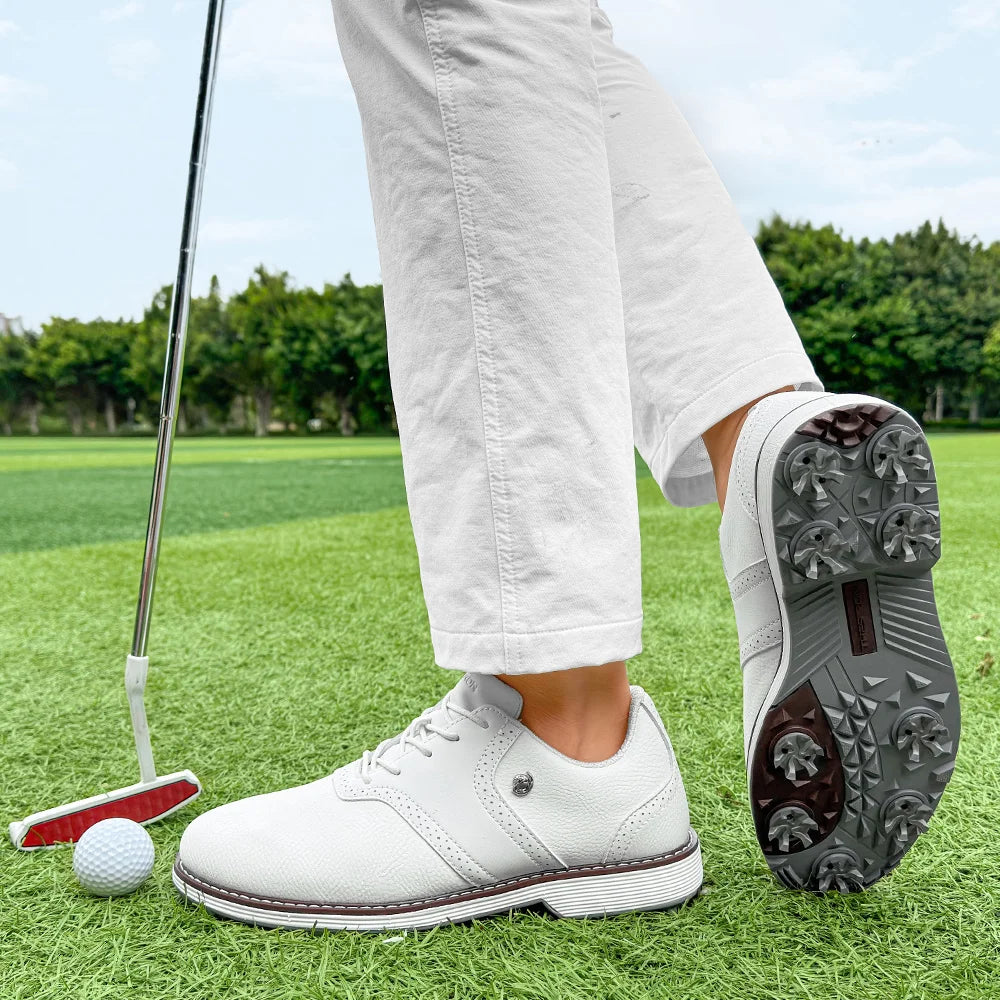 New Spikes Golf Shoes Men Size 7-14 Golf Sneakers Walking Footwears for Golfers