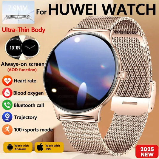 Hiwego Women Ultra Thin Smart Watch With Always On Display