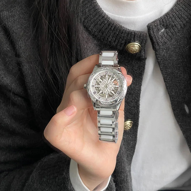 CILOA Ladies Automatic Mechanical Watch Waterproof Gift