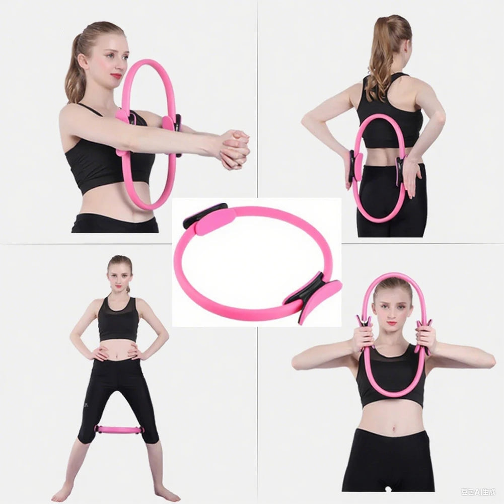 APWIKOGER Pilates Ring With Non Slip Handles For Home Workouts