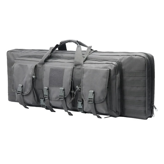 LQARMY Tactical Double Rifle Case Molle Bag Sniper Airsoft