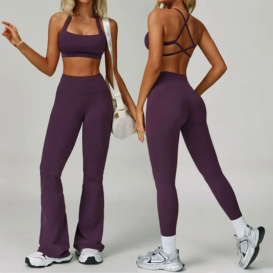 SwelteringCN Womens 2 Piece Tracksuit Set For Workout And Yoga