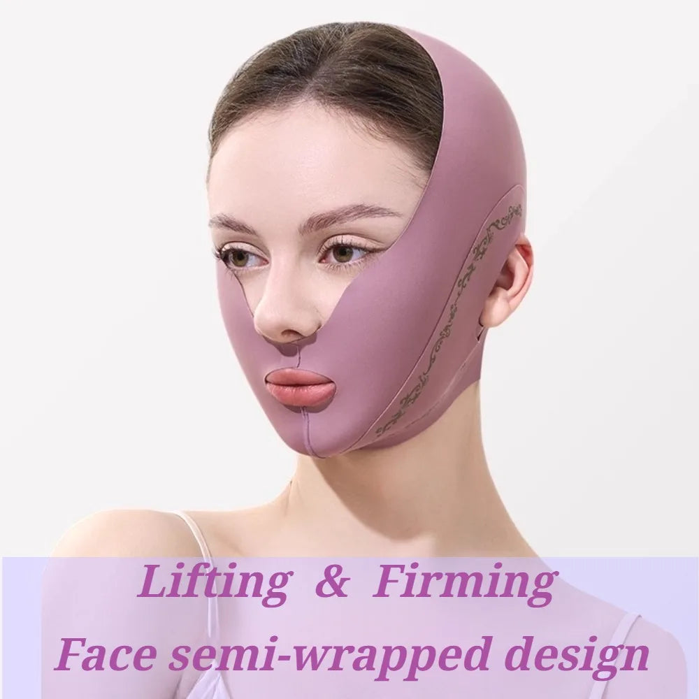 Upgraded Face Slimming Bandage V Line Face Shaper Chin Cheek Lifting Belt Anti Wrinkle Band Facial Massage Strap Skin Care Tools