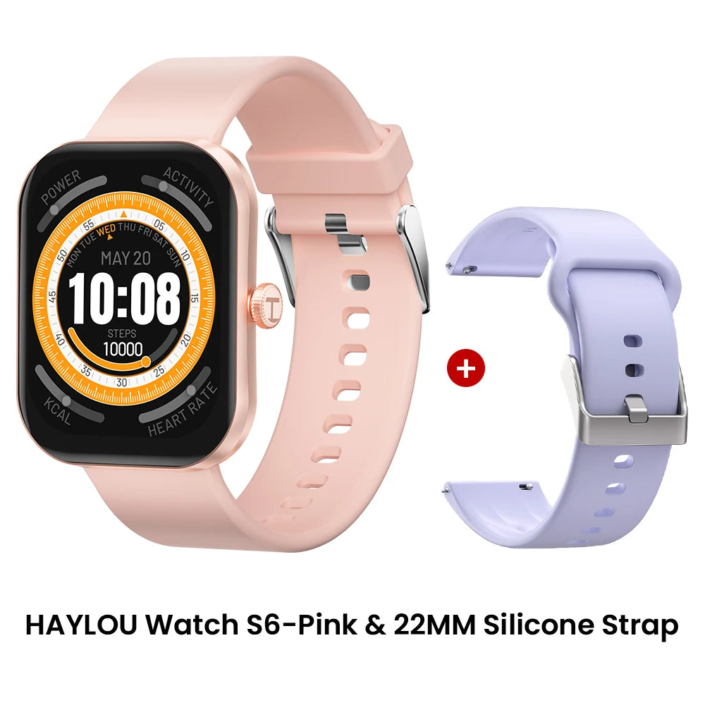 Haylou Watch S6 Smartwatch IP68 Waterproof Fitness Tracker Bluetooth
