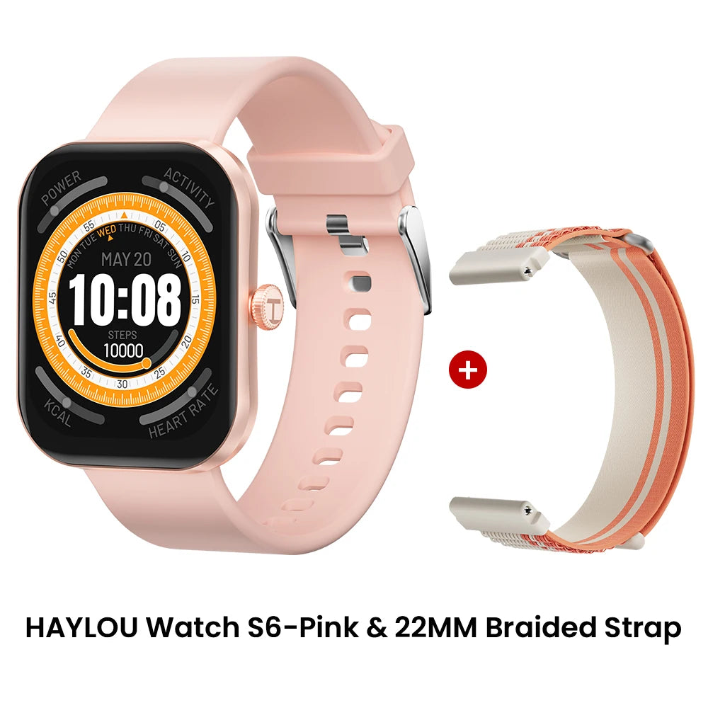 Haylou Watch S6 Smartwatch With HD Display And Fitness Tracking