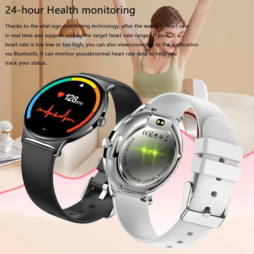 Hiwego Women Ultra Thin Smart Watch With Always On Display