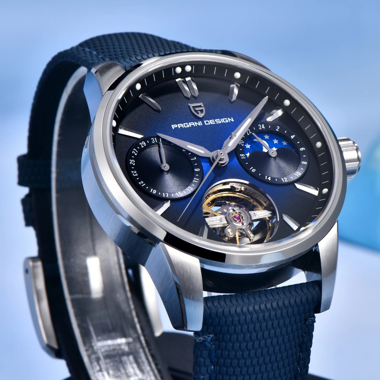 Pagani Design E3255Y Mechanical Calendar Watch For Men