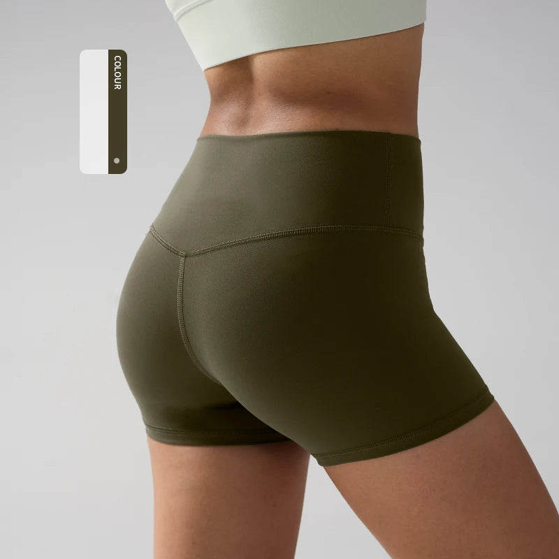 COZOK High Waisted Yoga Shorts Women Quick Dry Breathable