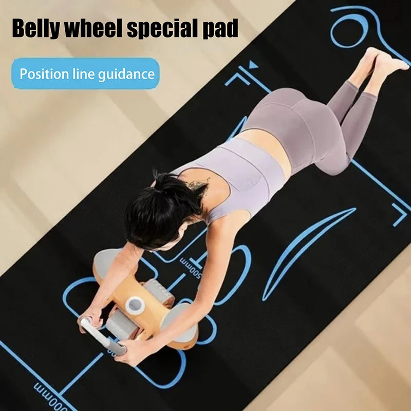 Yoga Mat Non Slip Shock Absorbing For Home Pilates Workouts