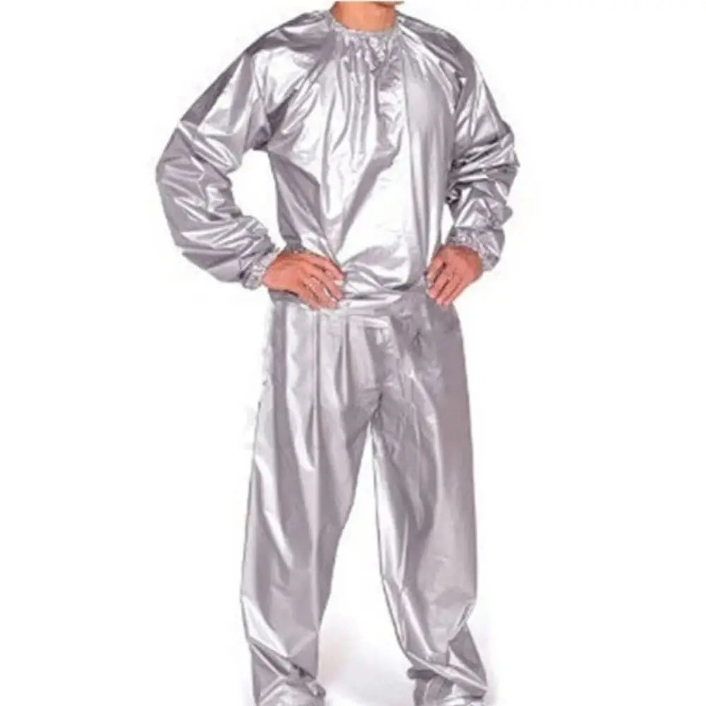 Men And Women Polyester Sauna Suit Fitness Sweat Suit Set