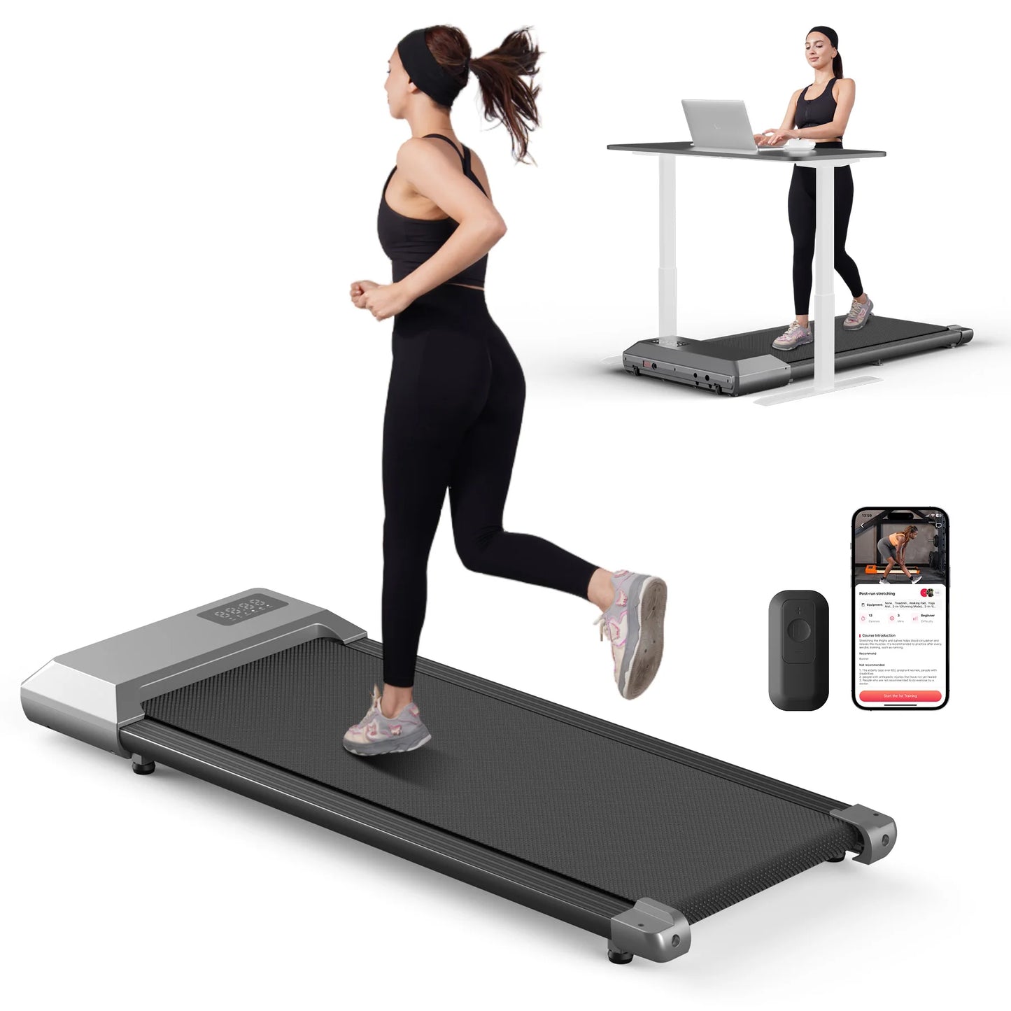 2.5 HP Treadmill for Home Use 300lbs Capacity