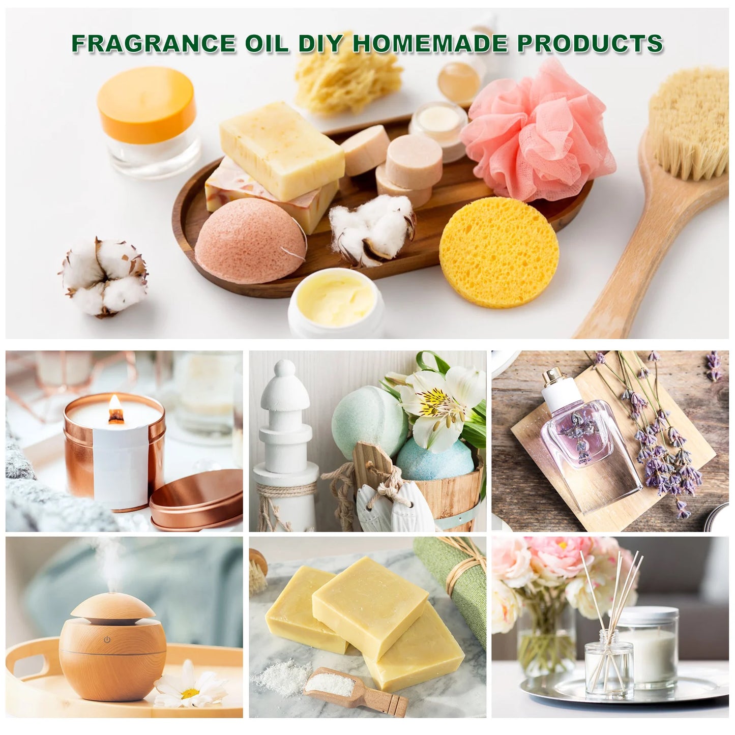 MAYJAM Essential Oils Set 35pcs For Humidifier Diffuser Air Freshener