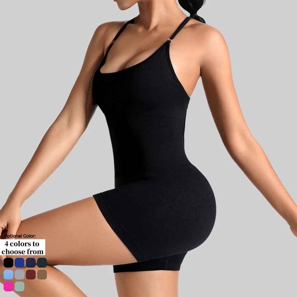 Yoga Sets for Women Gym Jumpsuits Active Wear Workout Overalls