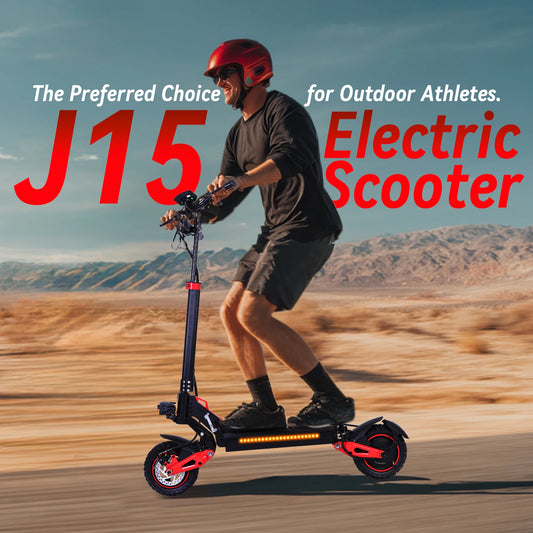 J15 Electric Off Road Scooter 1600W 48V Battery 27-30 Miles