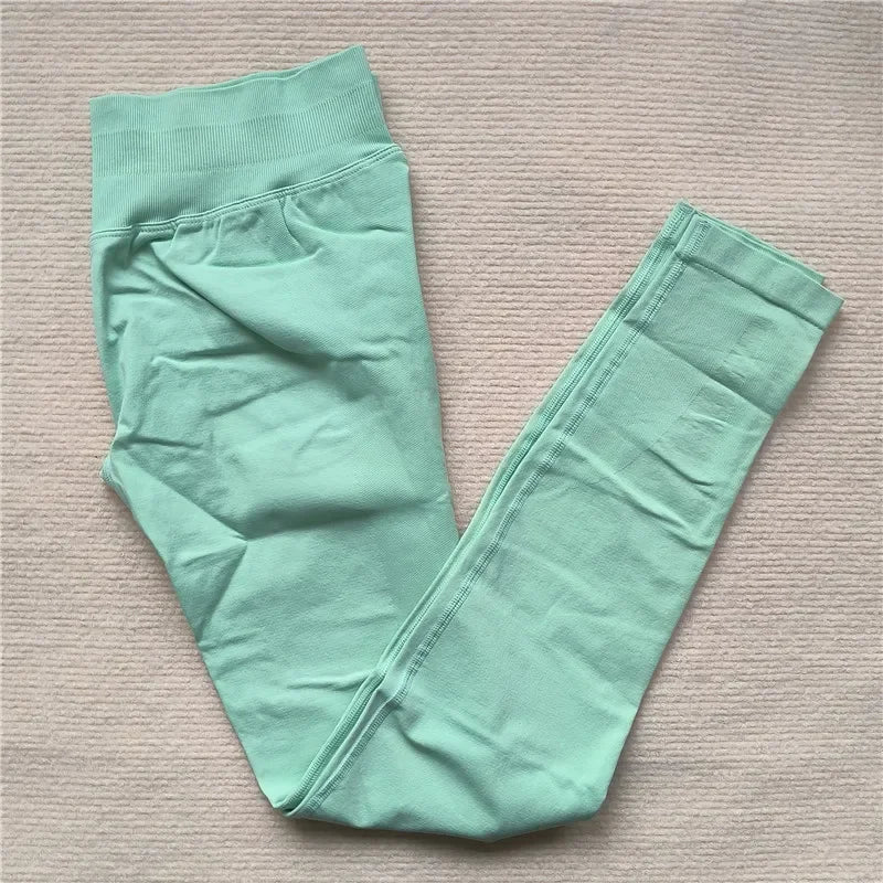 Seamless Sporty Leggings For Yoga And Workout Tights Butt Lift