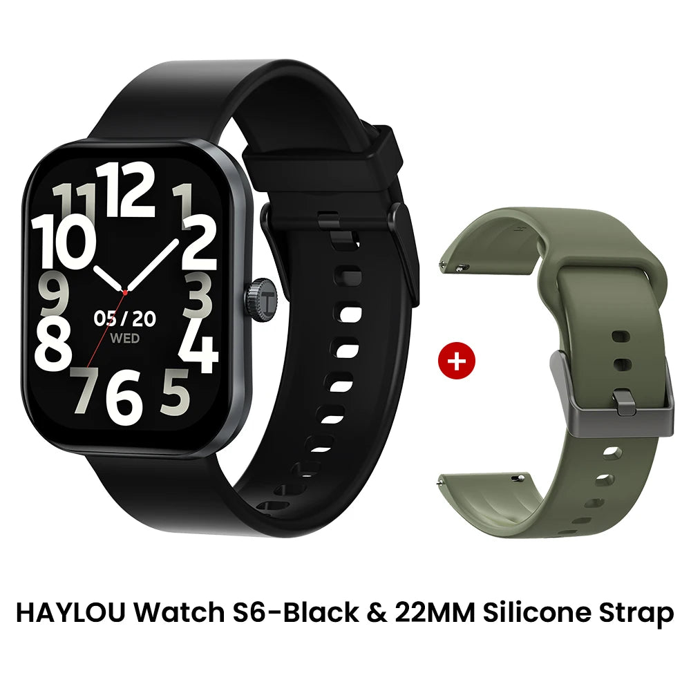 Haylou Watch S6 Smartwatch With HD Display And Fitness Tracking
