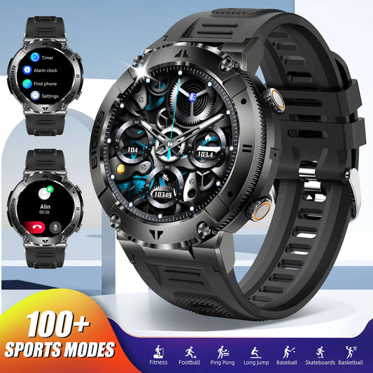 LaNikar Smartwatch With TFT Display Bluetooth Call Blood Pressure Monitor